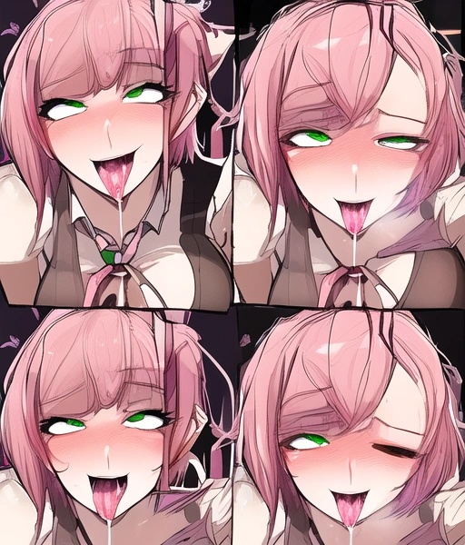 Ahegao face in manga and anime